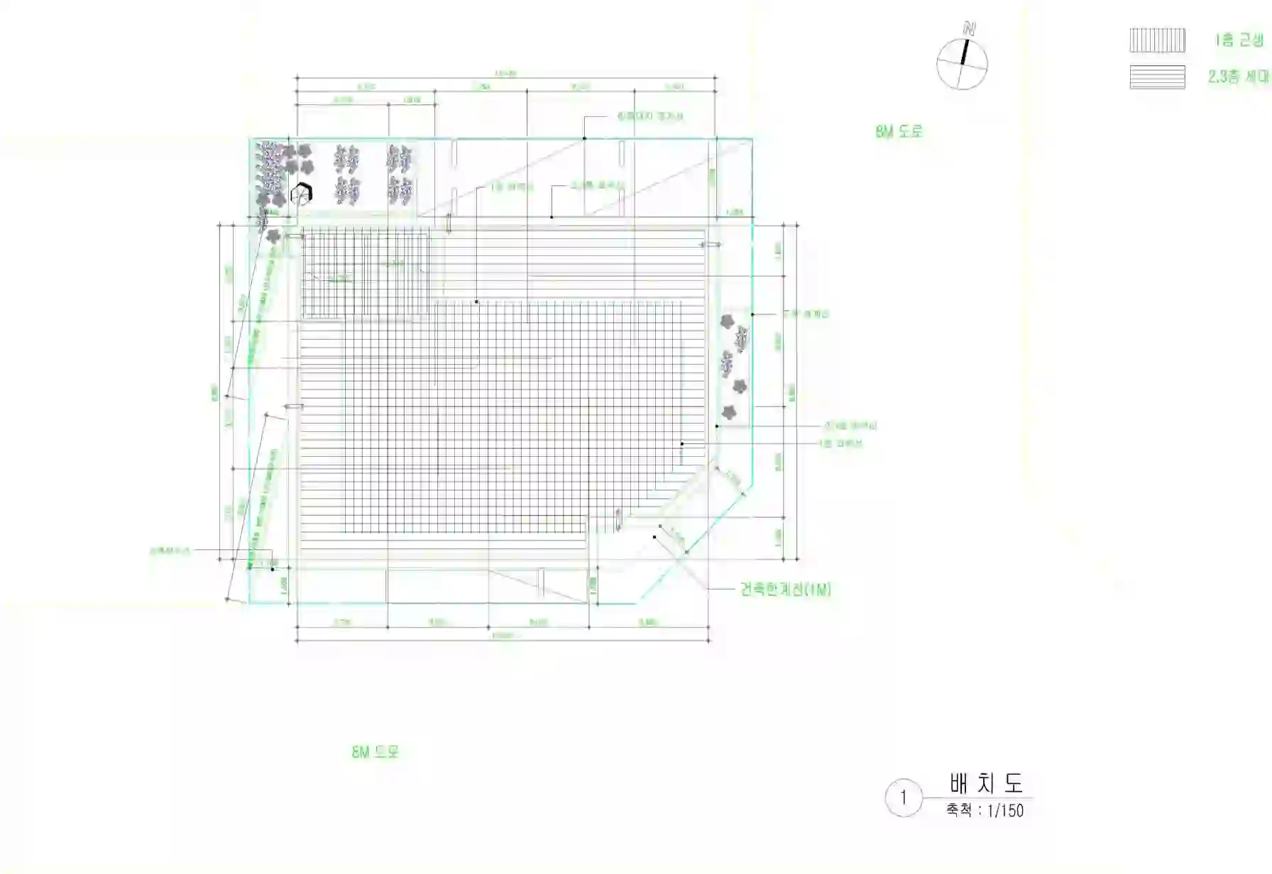 탄현동 1493-13 배치도 이미지